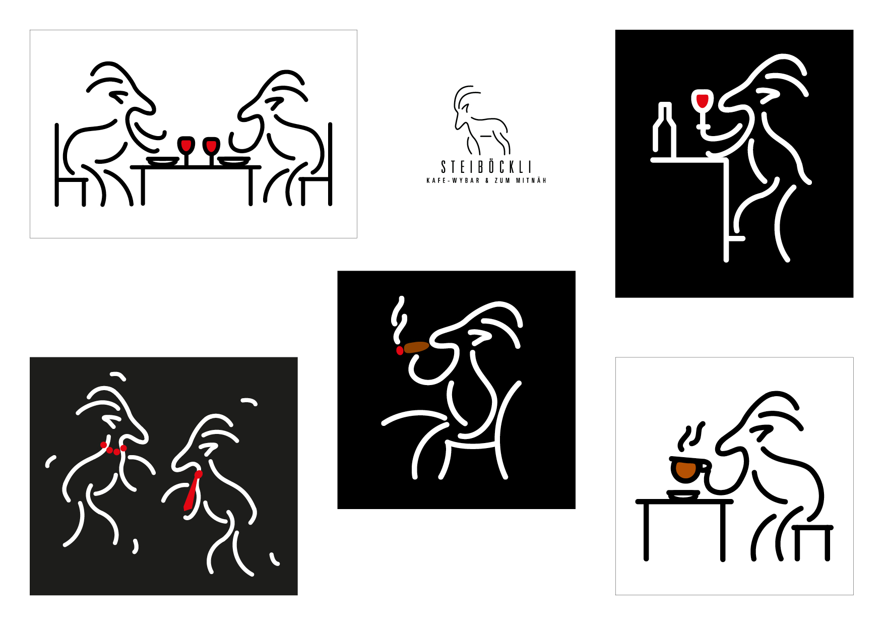 Steiböckli-Illustrationen