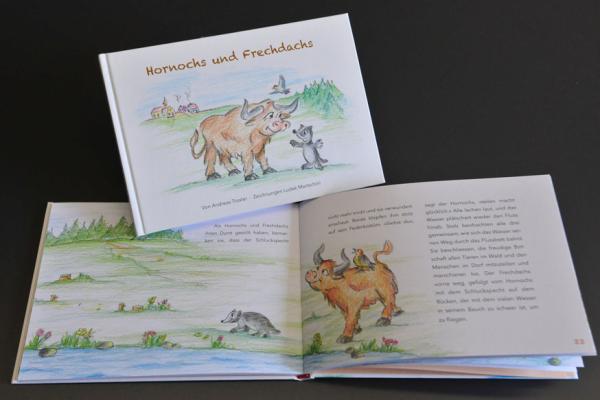 Kinderbuch «Hornochs und Frechdachs»